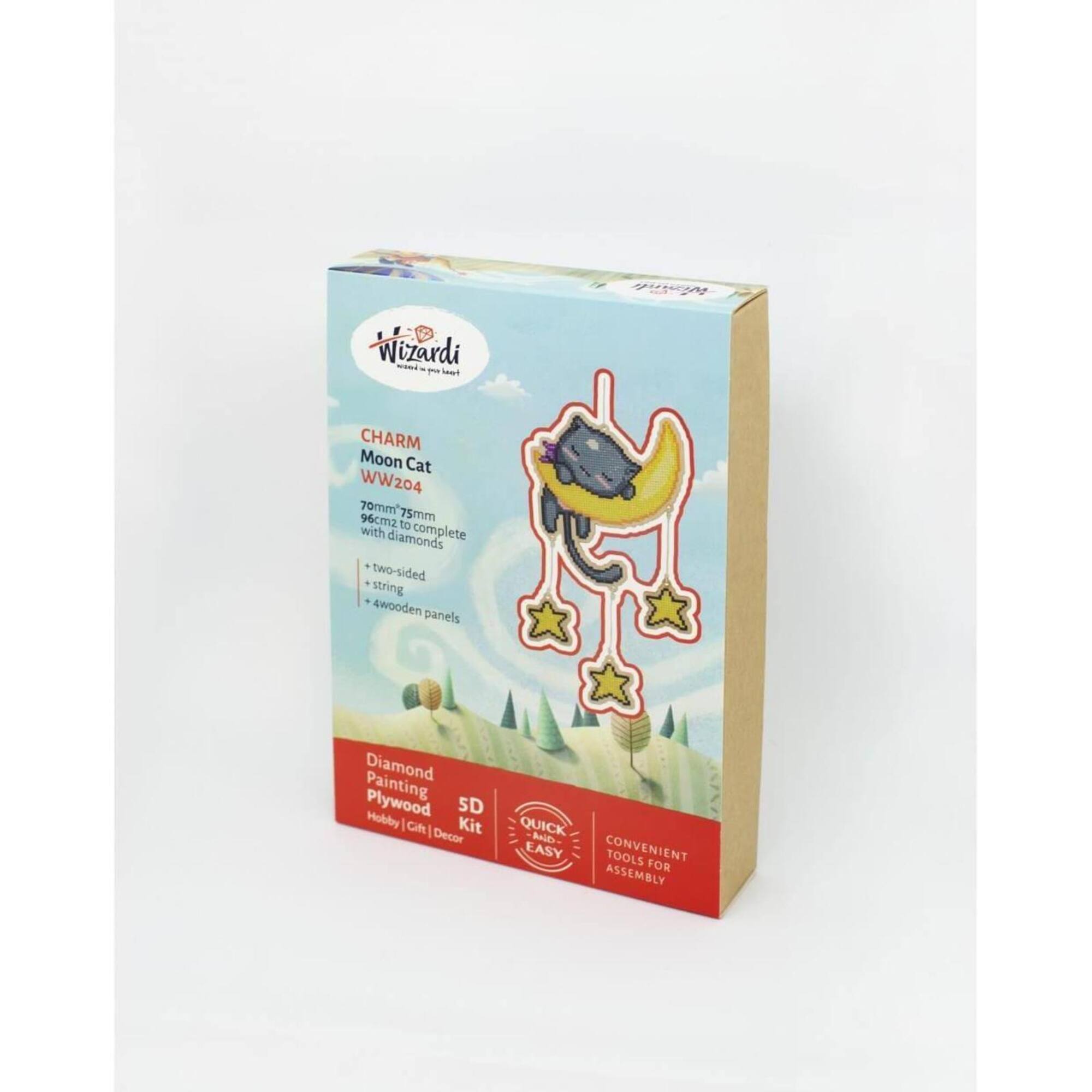 Wizardi Diamond Painting Kit Angel